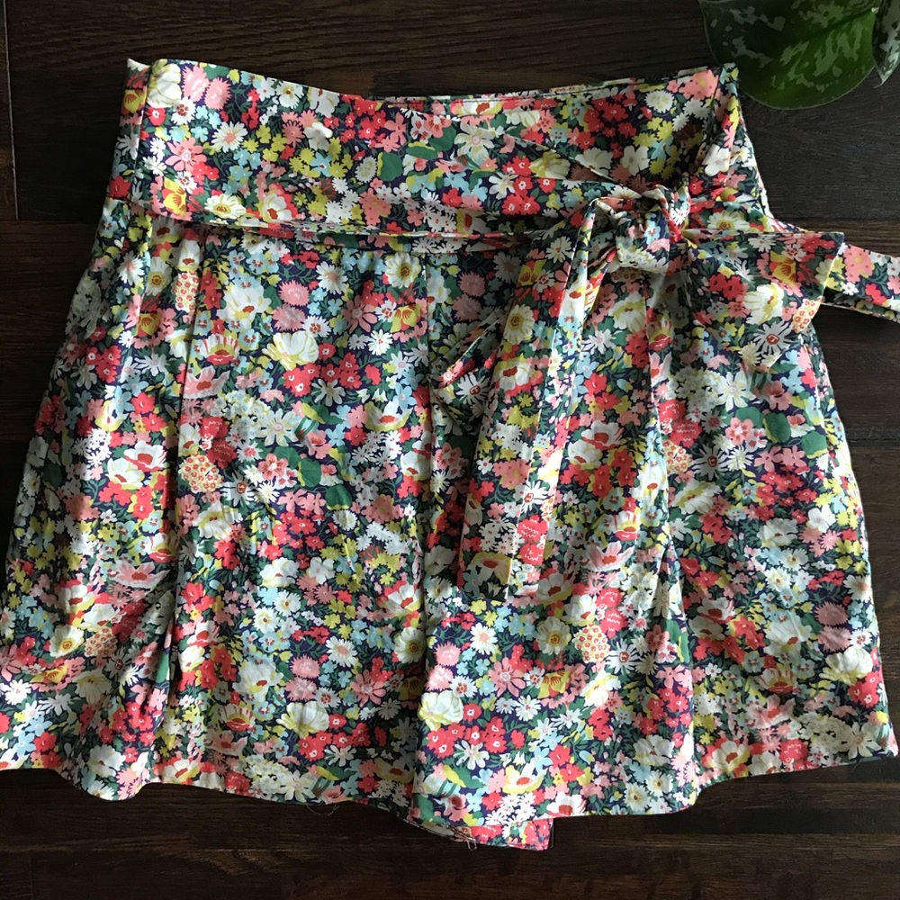 J.Crew Liberty Of London Poplin Shorts